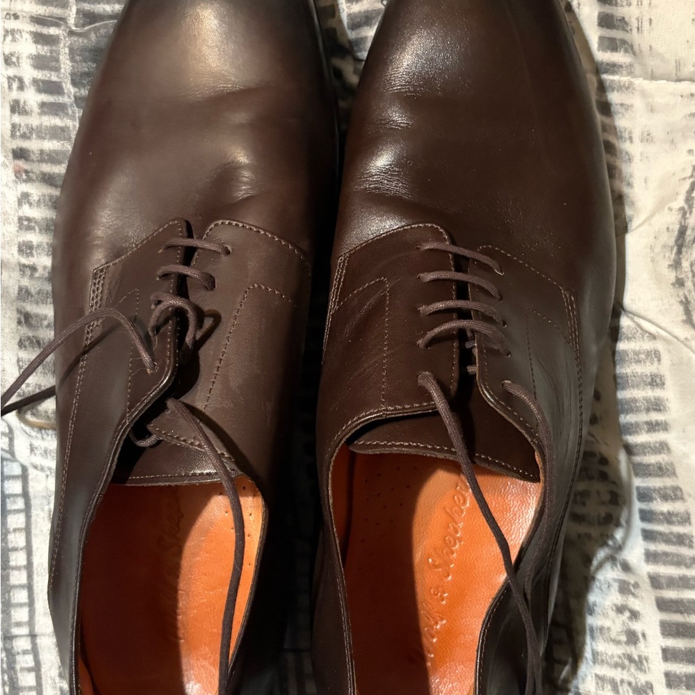 Classic Dark Brown Men's Oxfords